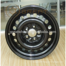 15x6j wheel rim klack steel for hot selling